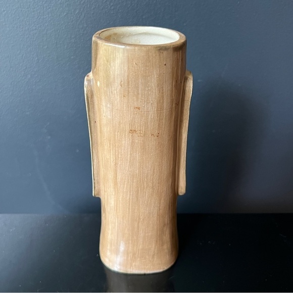Vintage Otagiri Moai Tiki Mug Easter Island Head Ceramic Cocktail Glass Hawaiian - Picture 2 of 8